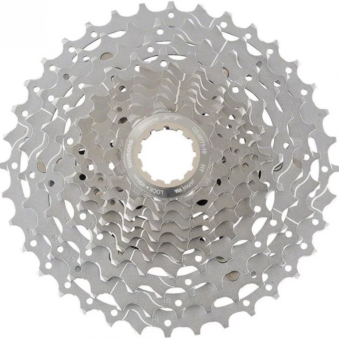 Кассета SHIMANO DEORE XT, M771, 10 скоростей, 11-36 ICSM77110136