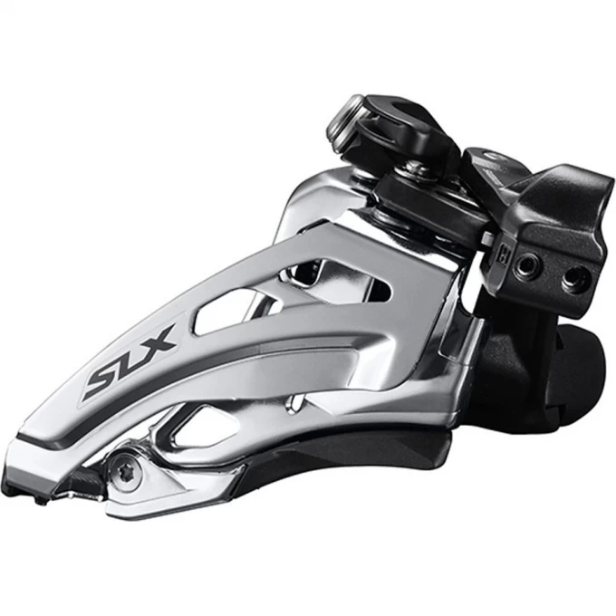 Переключатель передний SHIMANO SLX, M677-L, для 2X10 скоростей, нижний хомут 34.9 с адаптером 28.6/31.8, SIDE-SWING, угол: 66-6 IFDM677LX6 Переключатель передний SHIMANO SLX, M677-L, для 2X10 скоростей, нижний хомут 34.9 с адаптером 28.6/31.8, SIDE-SWING, угол: 66-6 IFDM677LX6