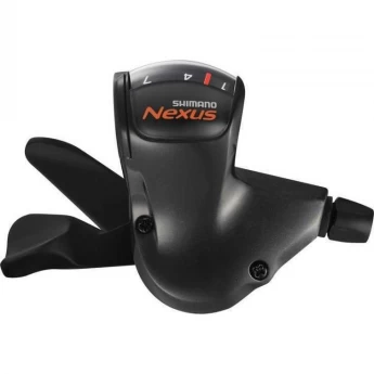 Шифтер SHIMANO NEXUS, 7S50, прав, 7ск, цв. черный, тр.2280мм, оплетк. 2100мм, для CJ-NX10, б/уп