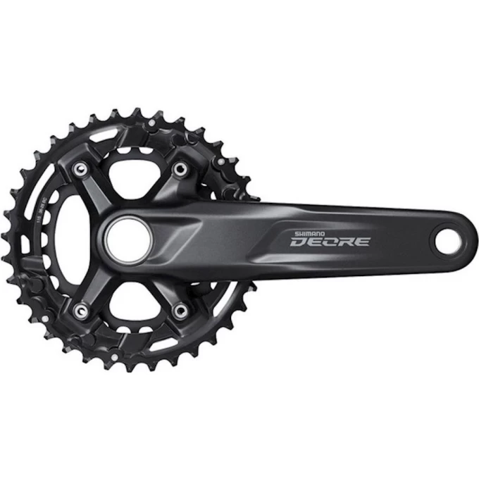Система SHIMANO DEORE M5100-B2, для 2x11 скоростей, 170мм, интегрированный вал, 36-26T без каретки, для CL:51,8мм EFCM51002BCX66 Система SHIMANO DEORE M5100-B2, для 2x11 скоростей, 170мм, интегрированный вал, 36-26T без каретки, для CL:51,8мм EFCM51002BCX66