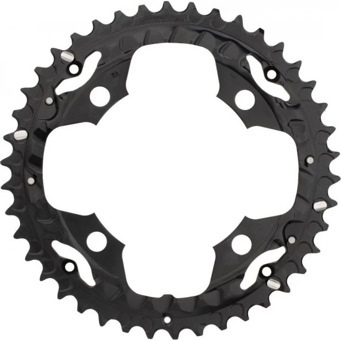 Звезда передняя SHIMANO для FC-M522, 42T-AE, черный Y1N098020 Звезда передняя SHIMANO для FC-M522, 42T-AE, черный Y1N098020